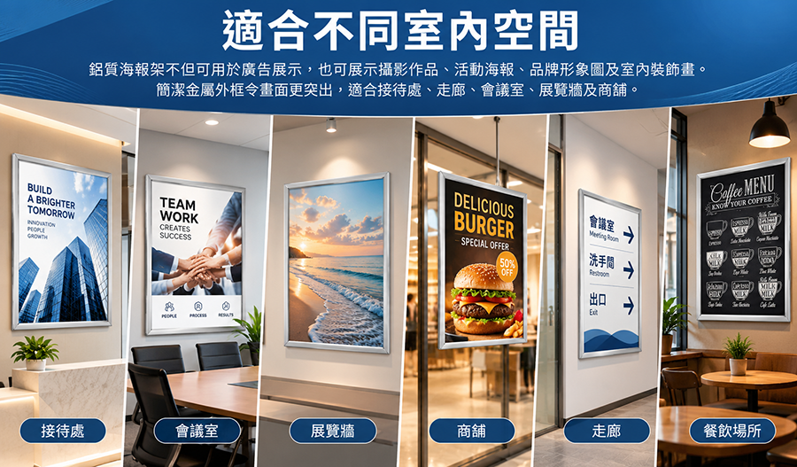 鋁質海報架